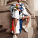 Verve 2025 Autumn Winter New Women's Printed Top Shorts Shirt Collar Fashion Trend Two-Piece Set_ecoleips.com