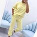 Women's Printed Casual Jogger Set - Short Sleeve T-Shirt & Lounge Pants (8 Colors, S-5XL) Summer Athleisure Outfit_ecoleips.com