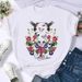 European And American Fashion Round-neck, Short-sleeve, New Loose-fit Eiffel Tower Print Women's T-shirt For Summer_ecoleips.com