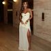 Women's Sexy Solid Color High Waist Sleeveless High Slit Panel Halter Bodycon Maxi Dress – Summer Party Gown_ecoleips.com