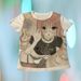 Cartoon Anime Print round Neck Top for Women Slim Fit Y2K Style Spring Summer Fashion Hot Girl Cross Border European American Design_ecoleips.com