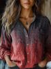 Women's Spring And Summer New Retro Printing Long-sleeved Casual Shirt Imitation Cotton And Linen Shirt_ecoleips.com