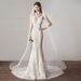 new double comb bridal veil long trailing church wedding travel wedding dress soft yarn headdress wholesale_ecoleips.com