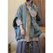 Designer New Product: Pure Linen Dyed With Irregular Texture, Relaxed And Slow-paced Feel, Warm Vest 24104_ecoleips.com