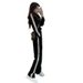 Street Style Sports Casual For Women, Autumn Winter 2025 New Fashion Fleece Cardigan Sweatshirt Wide Leg Pants Two-Piece_ecoleips.com