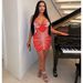 Women's Clothing Sexy Rhinestone Sling Dress Night Shop Clothes_ecoleips.com