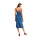 In-stock N054 Rayon Polka Dot Halter Neck Slip 2021 New European And American Women's Fashion Summer Dress_ecoleips.com