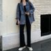 K Women's New Loose Cowboy Jacket; Versatile Student Original Vintage Long-sleeved Top_ecoleips.com