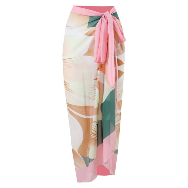 Women's Clothing New One Piece Swimsuit Women's Tight Sexy Slim Retro Strap Chiffon Long Skirt Swimsuit Suit_ecoleips.com