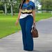 Cross-border 2024 Summer European And American Foreign Trade Women's Clothing Loose Printed Pants Casual Two-Piece Set_ecoleips.com
