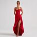 Elegant Satin Halter Dress Style Sexy Slimming Backless Tie Up Women's Party Wear_ecoleips.com