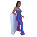 Women's Clothing Candy Color Bandeau Top And Flared Pants Striped Set Black White Stripes American Style Spring Autumn Summer_ecoleips.com