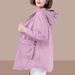 New Medium And Long Sunscreen Clothes Korean Version Loose Large Size Jacket Women's Spring And Summer Thin UV Protection Sunscreen Clothes_ecoleips.com