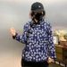 girl Northeast Women's Winter Coat Chinese Style Quilted Button Tang Suit Small Orchid Cotton Village Girl Floral Jacket_ecoleips.com