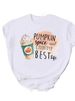European And American Cross-border Foreign Trade Women's Clothing Cartoon Pattern Round-neck Printed Short-sleeve_ecoleips.com