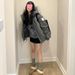 girl Girl Korean Thickened Women's Parka High-end American Style Winter Retro New Small Size Down Cotton Jacket Couple 2025_ecoleips.com