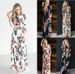 Summer New Long Sleeved Maxi Dress European And American Style Printed Full Skirt for Women Best Selling on Amazon AliExpress eBay_ecoleips.com
