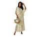 Elegant Crochet Lace Openwork Knit Cardigan With Flared Sleeves And Matching Midi Skirt Set, Boho Chic Loose Fit Short Top For Women_ecoleips.com