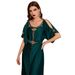 Order Ba609 Off-Shoulder Hand-Sewn Gathering, Holiday Gown, Slimming, And Flawless Evening Gown_ecoleips.com