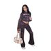 FC1400 European And American Cross-Border 2026 Autumn Hot Girl Casual Outline Embroidered Sports Sweatshirt Fashion Set_ecoleips.com