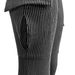 Women's Clothing Casual High Waist Jumpsuit For Women Style Twist Stripe Elastic Work Pants Autumn Winter Suit_ecoleips.com