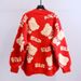 Cozy Bear Knit Cardigan For Women - Oversized Long Sleeve Hooded Sweater, Soft Loose Fit Casual Open Front Coat, Korean Style Fall & Winter Wear_ecoleips.com