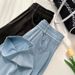Women's High-Waisted Tencel Denim Wide Leg Pants Spring/Summer Thin Loose Fit Ice Silk Flowing Straight Leg Floor-Length_ecoleips.com