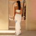 2025 Summer New High-end Temperament Sexy Tube Top Slim-fitting Long Holiday Dress_ecoleips.com