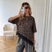 2026 Summer New Cross-Border Women's Fashion Elegant Design Asymmetrical Hem Lace Patchwork Short Sleeve Plus Size_ecoleips.com