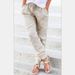 Suitable For All Seasons 2025 Summer Urban Casual Women's Cotton Pants_ecoleips.com