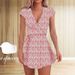 Wish Cross-border Supply 2023 Summer European And American Women's Clothing Floral Short New Mini Skirt_ecoleips.com