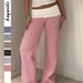 DiYun European And American Casual Vacation Striped Waist-Tied Long Pants Women's Clothing 2025_ecoleips.com