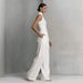 Flowy Fashion Sleeveless Trouser Set Solid Color Stylish Independent Store Shirt Women's Clothing Sets 2026 Europe & America_ecoleips.com