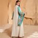 New 2026 Women's Kaftan Dress Long Sleeved Elegant Luxury European American Style Versatile Cross Border Robe for Everyday Wear_ecoleips.com