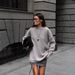 Essential Crewneck Knit Sweater – Ultra-Soft Long Sleeve Pullover In Classic White & Black – Versatile Layering Staple For Fall & Winter_ecoleips.com