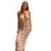 Women's Clothing Sleeveless Hollow Knitted Beach Dress Bikini Cover Up Dress Sunscreen Seaside Dress_ecoleips.com
