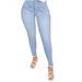 Women’s Clothing New Hot Selling Fitness Peach Buttocks Shaping Fitness Jeans_ecoleips.com