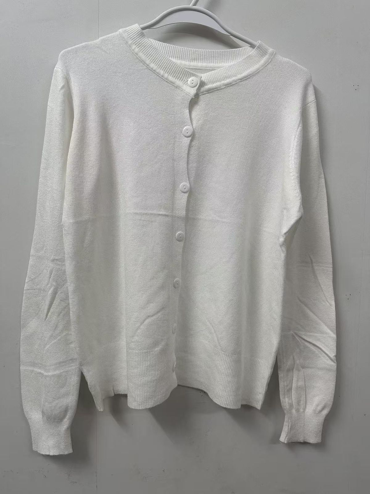 K Knitted Cardigan Jacket For Women, Thin Sweater For Outerwear, New Long Sleeved Top_ecoleips.com