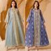 Sequined Robe Dress Women's Abaya Dress Fashionable Muslim Clothing Evening Wear_ecoleips.com