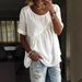 2026 European And American Cross-border Foreign Trade New Clothing, Spring/summer Solid Color Round Neck_ecoleips.com