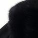New Women's Clothing Temperament With Belt Lapel Breasted Fur Collar Long Woolen Coat_ecoleips.com