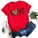 Summer European And American Cross-border Foreign Trade Wholesale T-shirts, Round-neck Casual Plus-size Loose_ecoleips.com