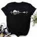 New Harajuku Funny Music Note Art T Shirt Fashion Women T Shirt Music Tops Short Sleeves Black T-shirt Ladies Casual Tees Top_ecoleips.com
