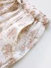 High Waist Thin Cotton Sleepwear Women's Home Pants Floral Print Breathable Cloth Comfortable Nightgown For Young Ladies_ecoleips.com