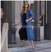 Women's Long Denim Trench Coat With Belt - Classic Blue & Black Casual Streetwear Jacket For Spring & Summer_ecoleips.com
