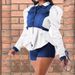 Women's Clothing Splicing Strap Denim Top_ecoleips.com