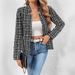 2024 Autumn European And American Foreign Trade Cross-Border's Fashion Slim-Fit Cardigan Elegant Office Blazer For_ecoleips.com