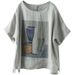 A Loose-Fitting, Short-Sleeved Casual T-Shirt With A Round Neck That Pairs Well With Various Outfits; Also Available As_ecoleips.com