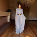 New V Neck Belt Long Sleeved Transparent French Temperament Dress_ecoleips.com