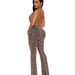 Women's Clothing Women's Stylish Sexy Darling Neck Leopard Print Backless Bodysuit Hot Selling Fashion Jumpsuits Rompers_ecoleips.com